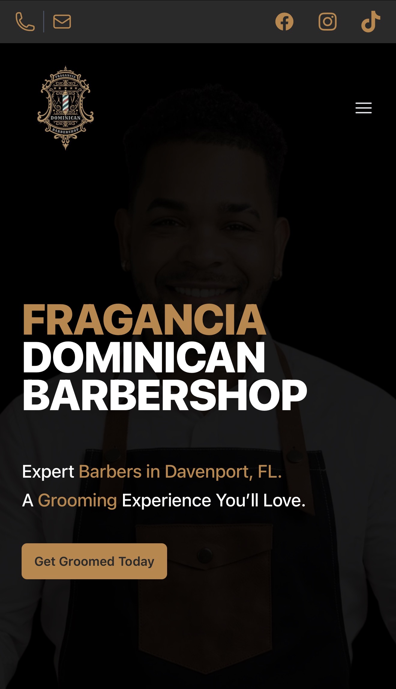 Proyecto digital desarrollado para Barbershop